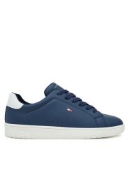 Tommy Hilfiger Sneakersy Low Cut Lace-Up T3X9-34073-1355X D Granatowy. Niebieskie buty sportowe chłopięce Tommy Hilfiger, ze skóry, bez zapięcia. Za 269.99 zł.