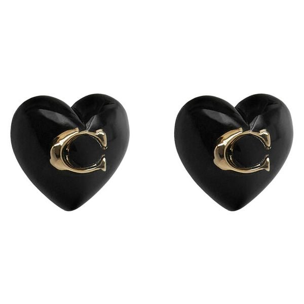 Kolczyki Coach. Żółte kolczyki damskie Coach, złote. Za 169.99 zł.