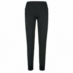 Damskie spodnie do biegania Kilpi HEYES-W. Czarne spodnie dresowe damskie Kilpi, xs, bez wzorów, z dresówki. Za 220.99 zł.