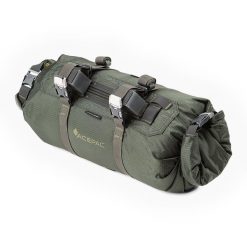 Torba rowerowa na kierownicę Acepac Bar Roll MKIII 16 L. Zielone torebki klasyczne damskie ACEPAC, bez wzorów, bez dodatków. Za 287.99 zł.