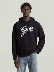 G-Star Bluza w kolorze czarnym rozmiar: L. Czarne bluzy z kapturem męskie G-Star, l. Za 165.55 zł.