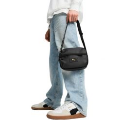 Torba Puma Essentials Pu Crossbody Bag 2L, Dla obu płci. Czarne torebki klasyczne damskie Puma, bez wzorów, z poliesteru, bez dodatków. Za 290.00 zł.