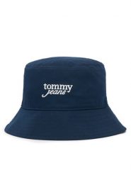 Tommy Jeans Kapelusz AW0AW18870 Granatowy. Niebieskie kapelusze damskie Tommy Jeans, bez wzorów, z bawełny. Za 169.99 zł.