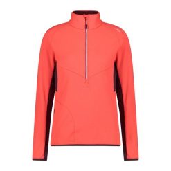 Damska bluza rozpinana do połowy CMP. Czerwone bluzy bez kaptura damskie CMP. Za 340.00 zł.