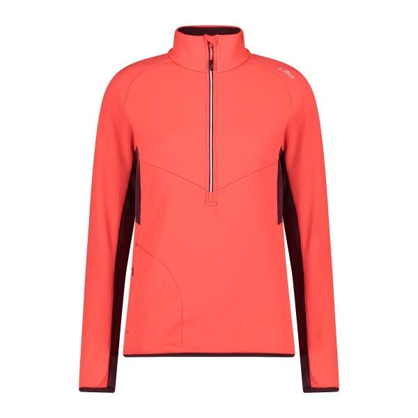 Damska bluza rozpinana do połowy CMP. Niebieskie bluzy bez kaptura damskie CMP, s, z materiału. Za 301.20 zł.