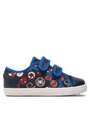 Geox Sneakersy B Kilwi Boy B45A7E 0AN54 C4226 S Granatowy. Niebieskie buty sportowe chłopięce Geox, bez wzorów, ze skóry, bez zapięcia. Za 599.99 zł.