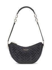 Guess Torebka w kolorze czarnym - 25 x 15 x 19 cm rozmiar: onesize. Czarne torebki klasyczne damskie Guess, z aplikacjami, z materiału, pikowane, bez dodatków. Za 528.34 zł.
