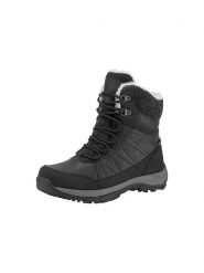 Hi-Tec Botki zimowe "Riva" w kolorze czarnym rozmiar: 38. Czarne buty zimowe męskie Hi-tec, na zimę, z materiału, bez zapięcia. Za 270.39 zł.