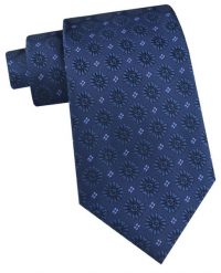 Krawat Męski - Angelo di Monti - Granat w Duże Grochy. Niebieskie krawaty i muchy męskie Angelo di Monti, bez wzorów, z tkaniny, eleganckie. Za 45.00 zł.