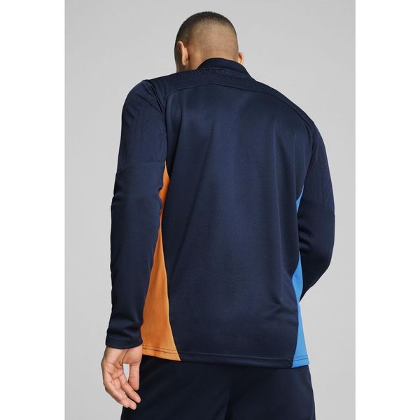 Męska bluza treningowa Olympique Marsylia z zamkiem 1/4 PUMA. Brązowe bluzy bez kaptura męskie Puma, l. W wyprzedaży za 291.00 zł.