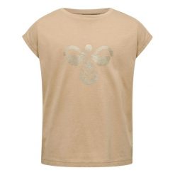 Koszulka dla dziewczynki Hummel Diez. Zielone koszulki dziewczęce HUMMEL, bez wzorów, z bawełny, bez ramiączek. Za 147.00 zł.