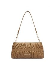 LOVE MOSCHINO Torebka JC4089PP1PLU0105 Beżowy. Brązowe torebki klasyczne damskie Love Moschino, bez wzorów, ze skóry, bez dodatków. Za 659.99 zł.