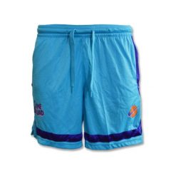 Spodenki Nike Fly Crossover Shorts Wmns. Niebieskie szorty damskie Nike, bez wzorów, sportowe. Za 177.00 zł.