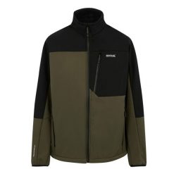 Męska Kurtka Soft Shell Mountdale. Zielone kurtki męskie Regatta, m, bez wzorów, sportowe, bez kaptura. Za 105.99 zł.