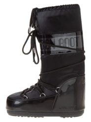 Moon Boot Kozaki zimowe "Icon Glance" w kolorze czarnym rozmiar: 27-30. Czarne kozaki damskie Moon Boot, bez obcasa. Za 457.95 zł.