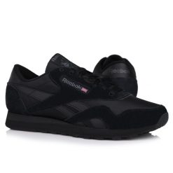 Buty sportowe do chodzenia Reebok CLASSIC LEATHER. Czarne buty sportowe na co dzień męskie Reebok, z nylonu, bez zapięcia, trekkingowe, reebok classic. Za 309.00 zł.