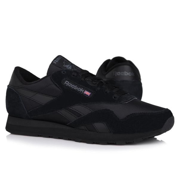 Buty sportowe do chodzenia Reebok CLASSIC LEATHER. Czarne buty sportowe na co dzień męskie Reebok, z nylonu, bez zapięcia, trekkingowe, reebok classic. Za 309.00 zł.
