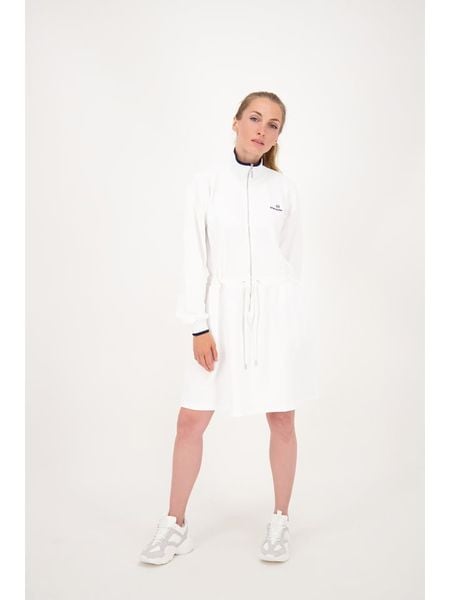 Sergio Tacchini Sukienka "Alena" w kolorze białym rozmiar: M. Białe sukienki damskie Sergio Tacchini, m, bez wzorów, bez kołnierzyka, bez ramiączek, mini. Za 83.03 zł.