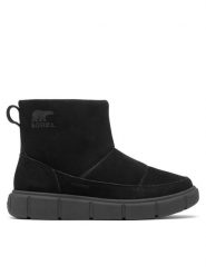 Sorel Śniegowce Explorer™ III Slip-On Wp 2077971010 Czarny. Czarne śniegowce damskie Sorel, bez wzorów, ze skóry. Za 339.99 zł.