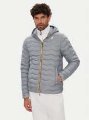 K-Way Kurtka przejściowa Jack K6121HW Szary Slim Fit. Szare kurtki męskie k-way, l, bez wzorów, z syntetyku, bez kaptura. Za 849.99 zł.