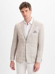Finshley & Harding Kurtka z zawartością wiskozy - Maarten - Maarten Mężczyźni Modern Fit beżowy, 102. Brązowe kurtki męskie Finshley & Harding, m, bez wzorów, z wiskozy, eleganckie, bez kaptura. Za 549.95 zł.