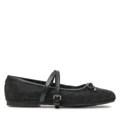 Baleriny MICHAEL Michael Kors. Czarne baleriny damskie MICHAEL Michael Kors, bez wzorów, bez obcasa. Za 649.99 zł.