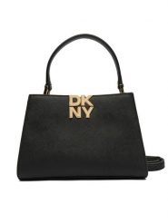 DKNY Torebka Foster R52D1L93 Czarny. Czarne torebki klasyczne damskie DKNY, bez wzorów, ze skóry, bez dodatków. Za 1,099.00 zł.