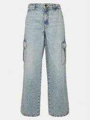 Guess Jeans Jeansy W5RA1R D5M51 Błękitny Regular Fit. Niebieskie jeansy damskie Guess Jeans. Za 279.99 zł.