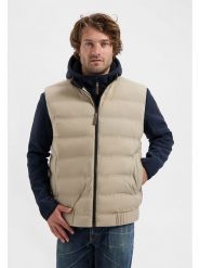 TRAVELIN' Kamizelka pikowana "Magnus" w kolorze beżowym rozmiar: XXL. Brązowe kamizelki męskie Travelin', s, prążkowane. Za 326.99 zł.