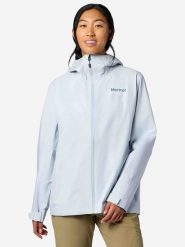 Marmot Kurtka przeciwdeszczowa "Precip Evo Flex" w kolorze błękitnym rozmiar: L. Niebieskie kurtki przeciwdeszczowe damskie Marmot, l, bez kaptura. Za 569.95 zł.