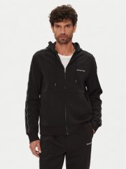 Michael Kors Bluza CT4524K5MF Czarny Regular Fit. Czarne bluzy bez kaptura męskie Michael Kors, m, z bawełny. Za 419.99 zł.