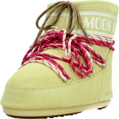 MOON BOOT MB ICON LOW SUEDE LACE Zielony. Zielone obuwie trekkingowe damskie Moon Boot. Za 1,185.99 zł.