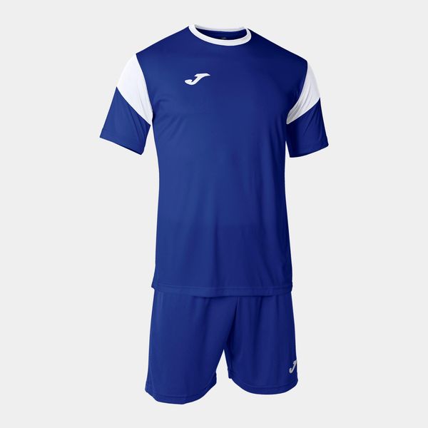Joma Phoenix komplet sportowy 2-częściowy Royal L, męski. Niebieskie szorty męskie Joma, l, z materiału, do biegania. Za 74.03 zł.