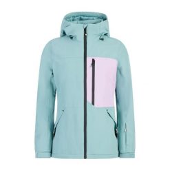 Damska kurtka narciarska Protest Salut. Niebieskie kurtki narciarskie i snowboardowe damskie Protest, bez wzorów, bez kaptura, narciarskie. W wyprzedaży za 813.00 zł.