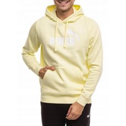 Bluza Męska Hoodie Puma Sportowa Dresowa z Kapturem Bawełniana roz. M. Żółte bluzy sportowe męskie Puma, m, z bawełny. Za 171.00 zł.