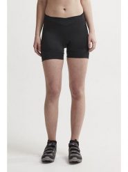 Craft Szorty kolarskie "Core Essence Hot" w kolorze czarnym rozmiar: S. Czarne spodenki sportowe damskie Craft, s, z materiału, rowerowe. Za 169.95 zł.