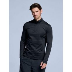 Bluza narciarska - Męska - Arctic 2.0 - Czarny. Czarne bluzy bez kaptura męskie POEDERBAAS, m, z elastanu. W wyprzedaży za 212.44 zł.