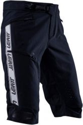 Spodenki rowerowe Leatt Shorts MTB Gravity 4.0. Czarne szorty męskie LEATT, bez wzorów, z materiału. Za 598.39 zł.