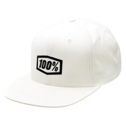 Czapka 100% icon snapback aj fit. Białe czapki z daszkiem damskie 100%, bez wzorów, z bawełny. Za 160.20 zł.
