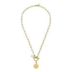 Purelei Purelei Zestaw Naszyjników Makani Naszyjniki 1 ct Damski. Czerwone naszyjniki damskie Purelei, pozłacane. Za 303.29 zł.