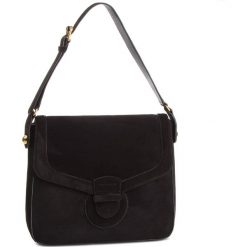 Torebka COCCINELLE - DS1 Vega Suede E1 DS1 13 01 01 Noir 001. Czarne listonoszki damskie Coccinelle, bez wzorów, ze skóry, bez dodatków. W wyprzedaży za 839.00 zł.