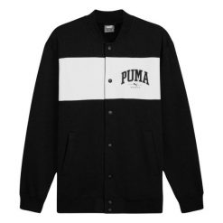 Męska Kurtka Bomber Squad. Czarne kurtki męskie Puma, m, bez wzorów, sportowe, bez kaptura. Za 364.99 zł.