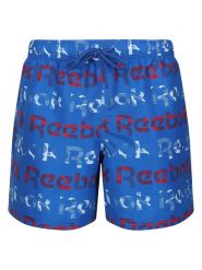 Reebok Szorty kąpielowe "Taco" w kolorze niebieskim rozmiar: L. Niebieskie szorty sportowe męskie Reebok, l, outdoorowe. Za 65.38 zł.