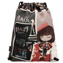 Kolorowy Worek Anekke Stylowy Plecak Damski. Czarne plecaki damskie Anekke, bez wzorów, eleganckie. Za 119.00 zł.