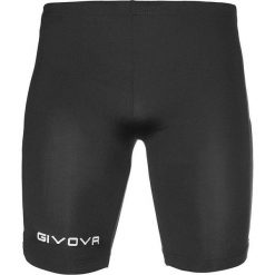 Męskie Spodenki Bermudy Base Layer. Niebieskie szorty męskie Givova, bez kołnierzyka. Za 83.99 zł.