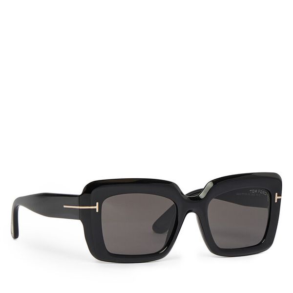 Okulary przeciwsłoneczne Tom Ford. Czarne okulary przeciwsłoneczne damskie Tom Ford. Za 1,518.99 zł.