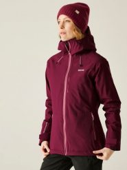 Regatta Kurtka przejściowa "Highton Stretch" w kolorze bordowym rozmiar: 42. Czerwone kurtki damskie Regatta, bez wzorów, bez kaptura. Za 230.59 zł.