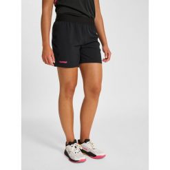 Damskie spodenki treningowe Hummel Blaze Pro. Czarne szorty damskie HUMMEL, bez wzorów, sportowe. Za 158.50 zł.