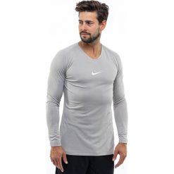 Koszulka termoaktywna męska Nike Dry Park First Layer JSY LS. Szare bielizna termoaktywna męska Nike, m, bez wzorów. Za 88.00 zł.