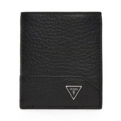 Portfel Guess. Czarne portfele męskie Guess, z aplikacjami. Za 159.99 zł.